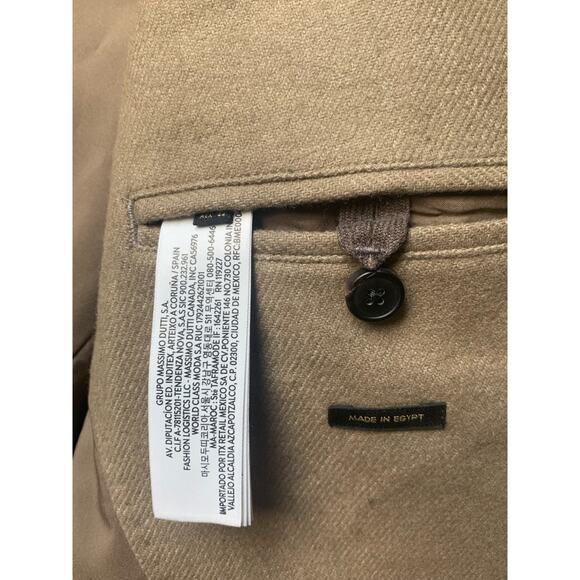 MASSIMO‎ DUTTI 100% linen blazer co-ord jacket - Picture 11 of 13